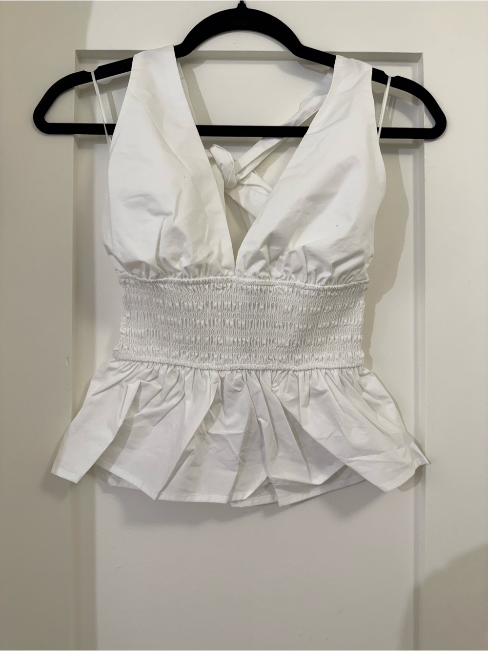 Dynamite Poplin Halter Top - Picture 3 of 4